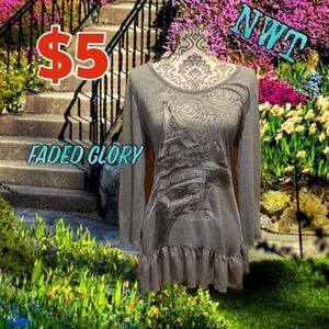 $5 add on item/  NWT Long sleeve top
